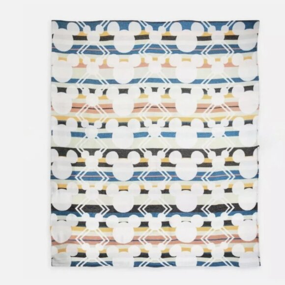 NEW Disney Mickey Mouse Southwestern Soft Woven Throw Blanket - Picture 7 of 7